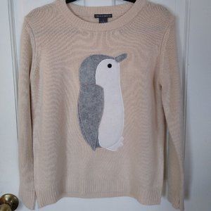 Chelsea & Theodore Penguin Sweater Size Small